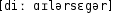 Grafik mit phonetischer Transkription des Belegs