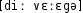 Grafik mit phonetischer Transkription des Belegs