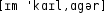 Grafik mit phonetischer Transkription des Belegs