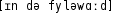 Grafik mit phonetischer Transkription des Belegs