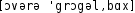 Grafik mit phonetischer Transkription des Belegs