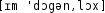 Grafik mit phonetischer Transkription des Belegs