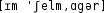 Grafik mit phonetischer Transkription des Belegs