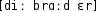 Grafik mit phonetischer Transkription des Belegs
