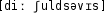 Grafik mit phonetischer Transkription des Belegs