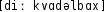 Grafik mit phonetischer Transkription des Belegs