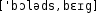 Grafik mit phonetischer Transkription des Belegs
