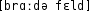 Grafik mit phonetischer Transkription des Belegs