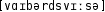 Grafik mit phonetischer Transkription des Belegs
