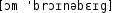 Grafik mit phonetischer Transkription des Belegs