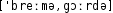 Grafik mit phonetischer Transkription des Belegs