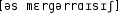 Grafik mit phonetischer Transkription des Belegs