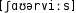 Grafik mit phonetischer Transkription des Belegs