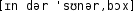 Grafik mit phonetischer Transkription des Belegs