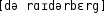 Grafik mit phonetischer Transkription des Belegs