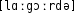 Grafik mit phonetischer Transkription des Belegs