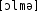 Grafik mit phonetischer Transkription des Belegs