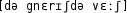 Grafik mit phonetischer Transkription des Belegs