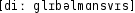 Grafik mit phonetischer Transkription des Belegs