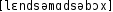 Grafik mit phonetischer Transkription des Belegs