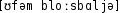Grafik mit phonetischer Transkription des Belegs