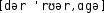Grafik mit phonetischer Transkription des Belegs