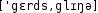 Grafik mit phonetischer Transkription des Belegs