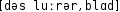 Grafik mit phonetischer Transkription des Belegs
