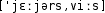 Grafik mit phonetischer Transkription des Belegs