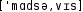 Grafik mit phonetischer Transkription des Belegs