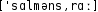 Grafik mit phonetischer Transkription des Belegs