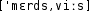 Grafik mit phonetischer Transkription des Belegs