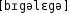Grafik mit phonetischer Transkription des Belegs