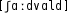 Grafik mit phonetischer Transkription des Belegs
