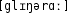 Grafik mit phonetischer Transkription des Belegs
