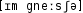 Grafik mit phonetischer Transkription des Belegs