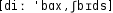 Grafik mit phonetischer Transkription des Belegs
