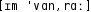 Grafik mit phonetischer Transkription des Belegs