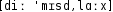 Grafik mit phonetischer Transkription des Belegs