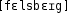Grafik mit phonetischer Transkription des Belegs