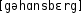 Grafik mit phonetischer Transkription des Belegs