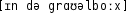 Grafik mit phonetischer Transkription des Belegs