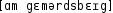 Grafik mit phonetischer Transkription des Belegs