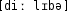 Grafik mit phonetischer Transkription des Belegs