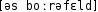 Grafik mit phonetischer Transkription des Belegs