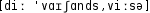 Grafik mit phonetischer Transkription des Belegs
