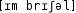 Grafik mit phonetischer Transkription des Belegs