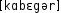 Grafik mit phonetischer Transkription des Belegs