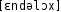 Grafik mit phonetischer Transkription des Belegs