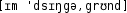 Grafik mit phonetischer Transkription des Belegs